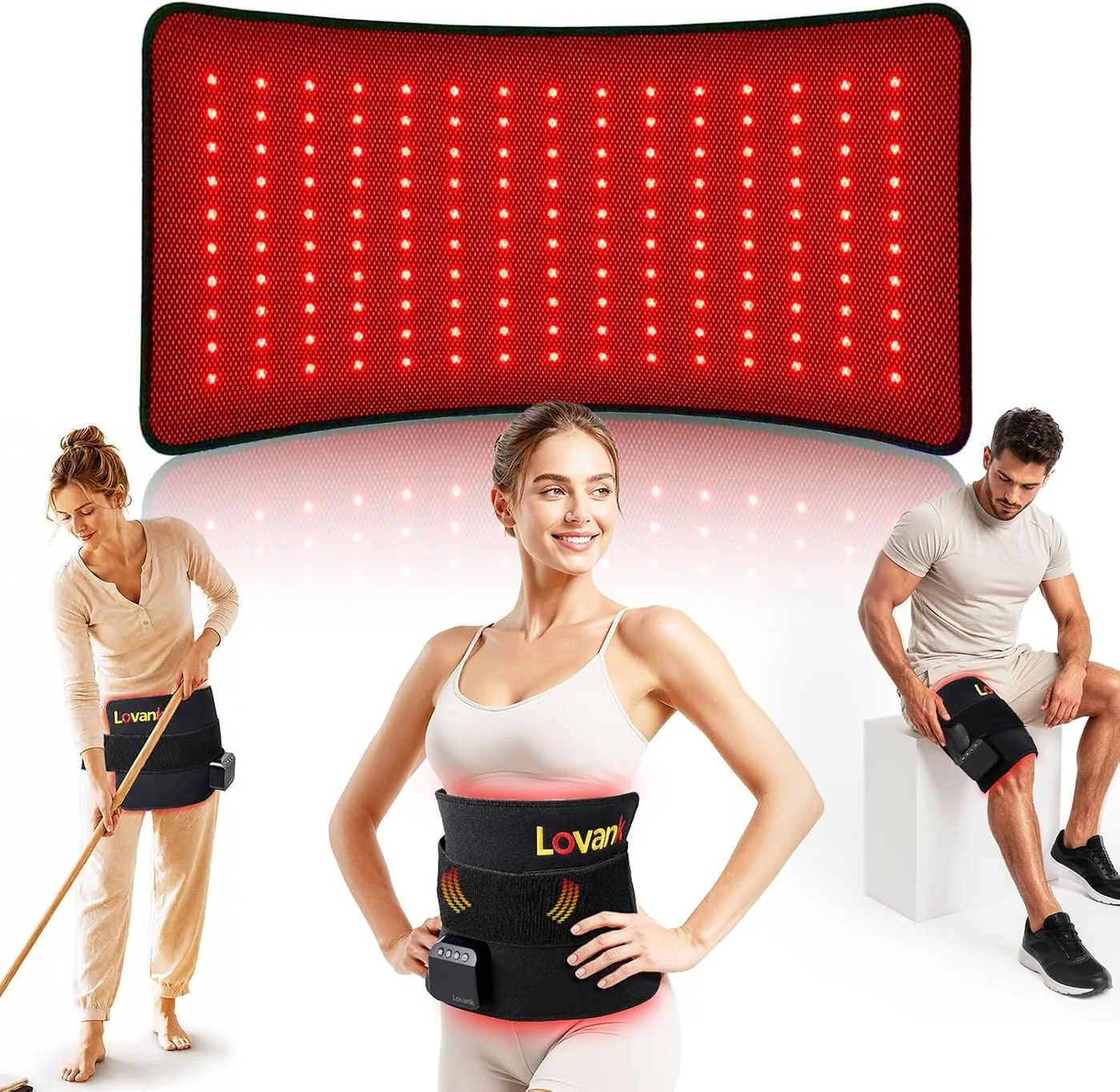 Cordless Red Light Therapy Pad, product image 1